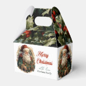 キュートモダンウォーターレトロクラシックサンタクロース フェイバーボックス (正面サイド)