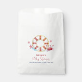 キュートモダンク航海のガニガニ赤ちゃんシャワー フェイバーバッグ (正面)