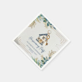 キュートモダンニューホーム引っ越し祝いパーティーパーティー スタンダードカクテルナプキン (角)