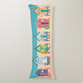 キュートモダンビーチハッツサマーホリデーアート ボディピロー (正面縦)