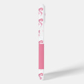 キュートモノグラムピンクボウコケット Case-Mate iPhoneケース (裏面 / 右)