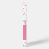 キュートモノグラムピンクボウコケット Case-Mate iPhoneケース (裏面 / 左)