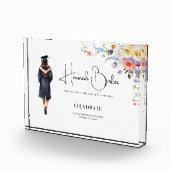 キュートモノグラムフローラ卒業 フォトブロック (右)