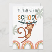 キュートモンキー新学期 シーズンカード (正面)