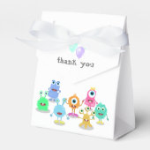 キュートモンスターズ誕生日サンキュー フェイバーボックス (正面サイド)