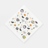 キュートモンスターテーマ紙ナプキンス スタンダードランチョンナプキン (角)