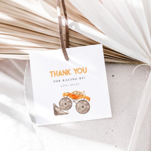 キュートモンスタートラック誕生日 フェイバータグ