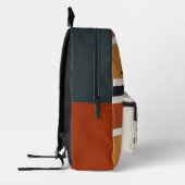 キュートモンスターハロウィンお洒落名前をカスタムする プリントバックパック (左)