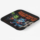 キュートモンテリフィックファライトデイハローウィンパーティ ペーパープレート (傾斜あり)