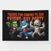 キュートモンテリフィックファライトデイハローウィンパーティ 横断幕 (横)