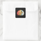 キュートヤギレトロ スクエアシール (バッグ)