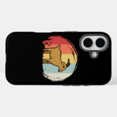 キュートヤギレトロ Case-Mate iPhoneケース (裏面 (横))