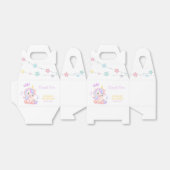 キュートユニコーンスターズバナーファンタジー誕生日 フェイバーボックス (折り畳みなし)