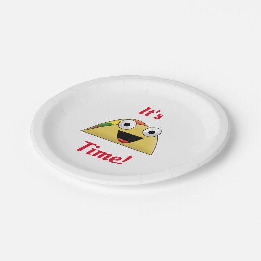 キュートユミータコタイムフィエスタ ペーパープレート (アングル)