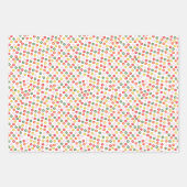 キュートヨガサンタナマスレーハッピーベリー ラッピングペーパーシート (正面3)