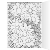 キュートヨガラマ誕生日フローラカラーリング (内側(左))