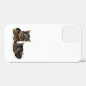 キュートヨークシャーテリアの子犬 Case-Mate iPhoneケース (裏面 (横))