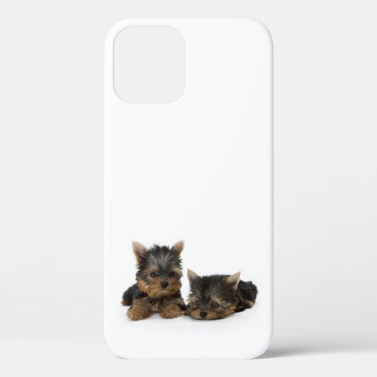 キュートヨークシャーテリアの子犬 Case-Mate iPhoneケース (裏面)