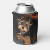 キュートヨークシャーテリアパピードッグ 缶クーラー (缶裏面)