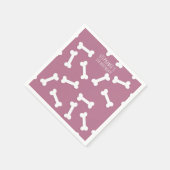 キュートヨークシャーテリアー誕生日ナプキンス スタンダードカクテルナプキン (角)