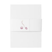 キュートヨークシャーテリアー誕生日 招待状ベリーバンド (裏面例)