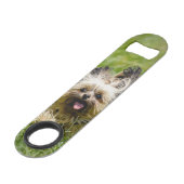 キュートヨークシャーランニングテリアズスルーグラス スピード栓抜き (裏面アングル)