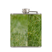 キュートヨークシャーランニングテリアズスルーグラス フラスク (裏面)