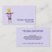 キュートラおもしろいマイラストレーション 名刺 (正面/裏面)