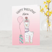 キュートラおもしろいマユーモアハッピーバースデー カード (黄色い花)