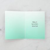 キュートラおもしろいマユーモアハッピーバースデー カード (内部)