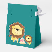 キュートライオンアンドベビークブ子供の誕生日 フェイバーボックス (裏面サイド)