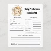 キュートライオンキングベビー予測とアドバイス (正面)