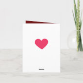 キュートライオンズハッピーバレンタインデー シーズンカード (裏面)