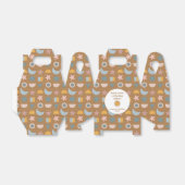 キュートライオンベビーアニマルカスタム誕生日ありがとう フェイバーボックス (折り畳みなし)