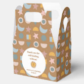 キュートライオンベビーアニマルカスタム誕生日ありがとう フェイバーボックス (オープン)