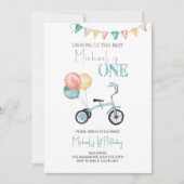 キュートライクファースト誕生日招待状 招待状 (正面)