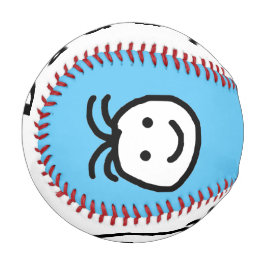 キュートラウンドハッピーデイダディーファーザーズ顔デイブルー 野球ボール
