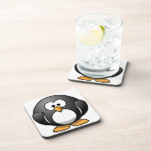 キュートラウンドペンギンデザイン コースター (右側)