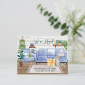 キュートラガムフィンキャットコージーニューホームアドレス     案内ポストカード (スタンド正面)