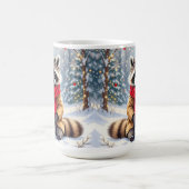 キュートラクお洒落ーンフェスティバルクリスマス コーヒーマグカップ (中央)