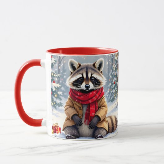 キュートラクお洒落ーンフェスティバルクリスマス マグカップ (左)