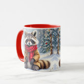 キュートラクお洒落ーンフェスティバルクリスマス マグカップ (正面左)