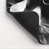 キュートラクーン顔 マウスパッド (コーナー)