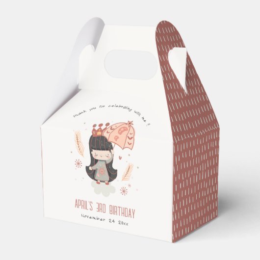 キュートラストエレガントボホプリンセスオンクラウド誕生日 フェイバーボックス (正面サイド)