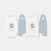 キュートラストネイビー飛行機テディスカイスター子供の誕生日 フェイバーボックス (折り畳みなし)