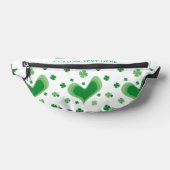 キュートラッキークローバーセントパトリックのデイファニーパックバッグ ファニーパック (レイダウン)