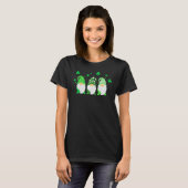 キュートラッキー格言ハッピーSt patricks dayファミリーアウトフ Tシャツ (正面フル)