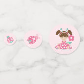 キュートラディバグガール誕生日 コンフェッティ (正面)