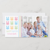 キュートラビットハッピーイースター シーズンカード (正面)