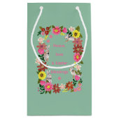 キュートラビットバニーフローラリースイースター スモールペーパーバッグ (裏面)